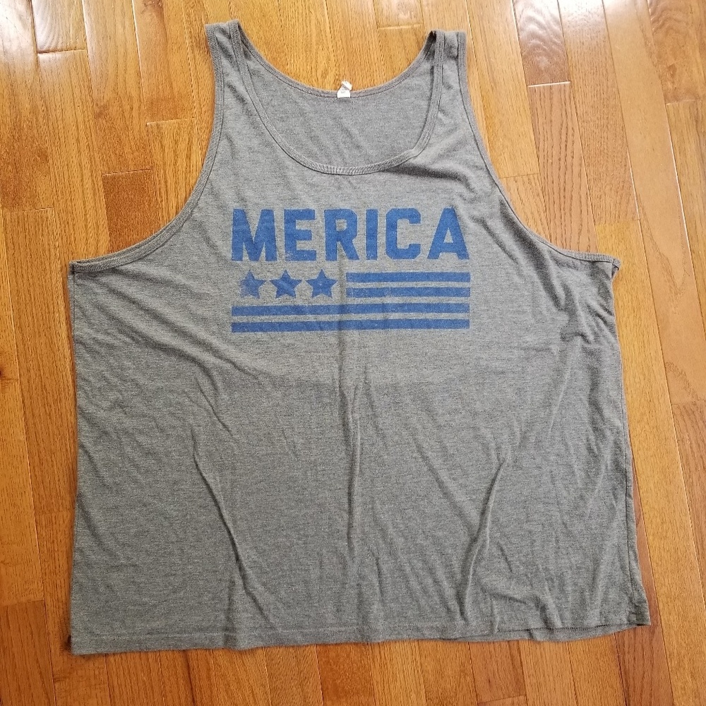 🌍 5/$25 SALE! Merica Muscle T
